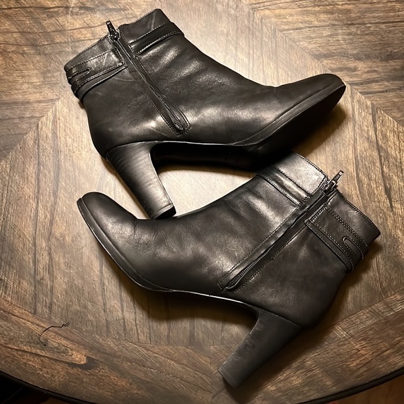 Lauren by Ralph Lauren Leather ankle boots - Picture 3 of 8